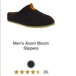 NEW Duluth Mens Acorn Bloom Slippers-still in package